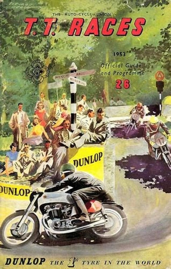 Yugoslavian Motor Cycle Racing 1966 Advertising Poster Reproduction