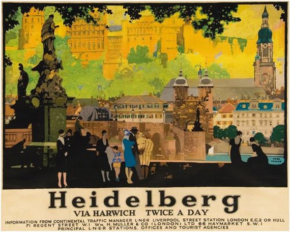 Vintage LNER Felixstowe Railway Poster A3//A2//A1 Print