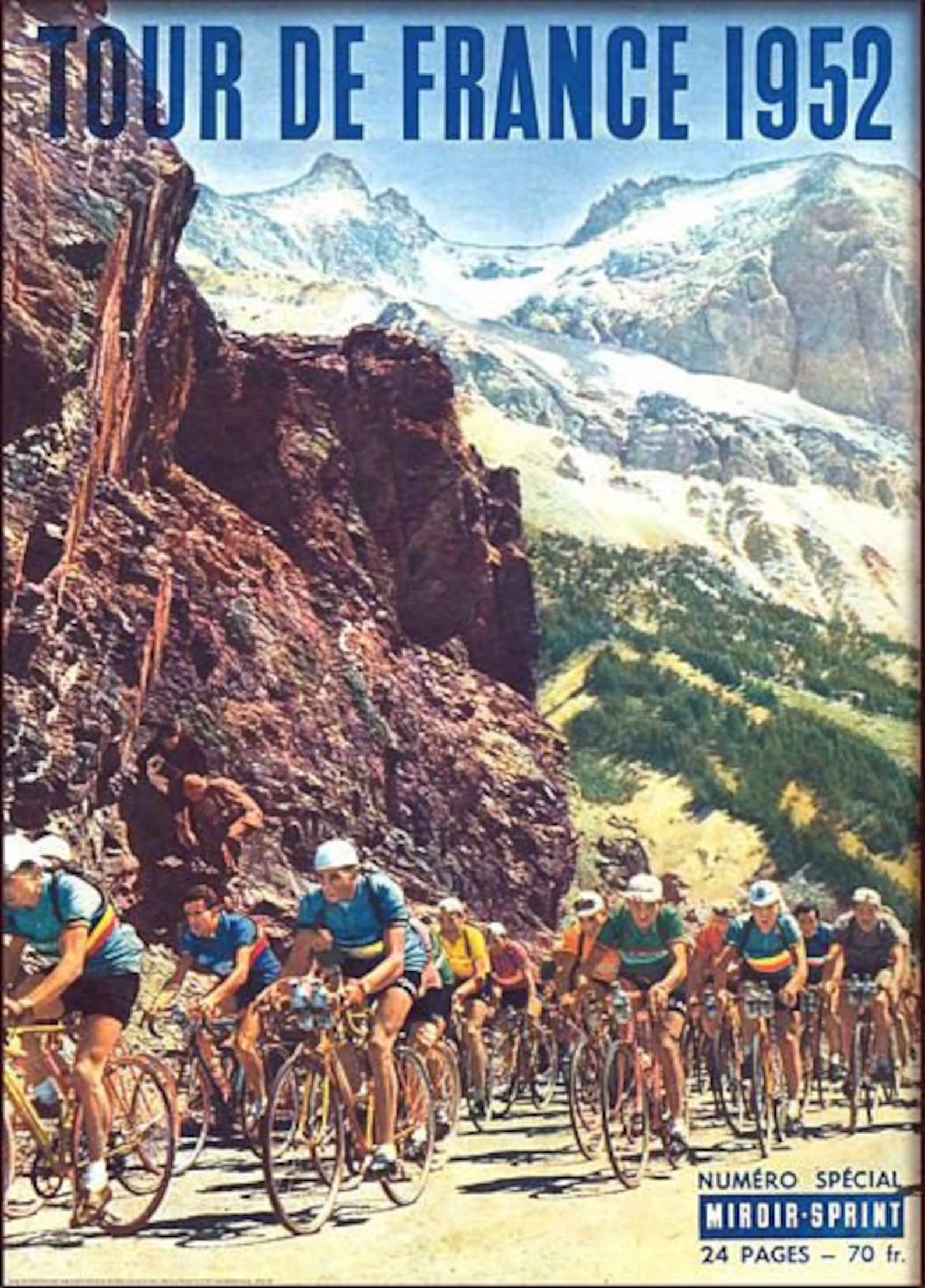FIGURINE CYCLISTE - COFALU - TOUR DE FRANCE COMPLET - 1952
