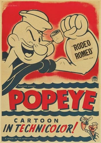 ポパイ☆ヴィンテージポスター☆POPEYE☆ ポパイ☆ヴィンテージポスター☆POPEYE☆ 【公式通販】