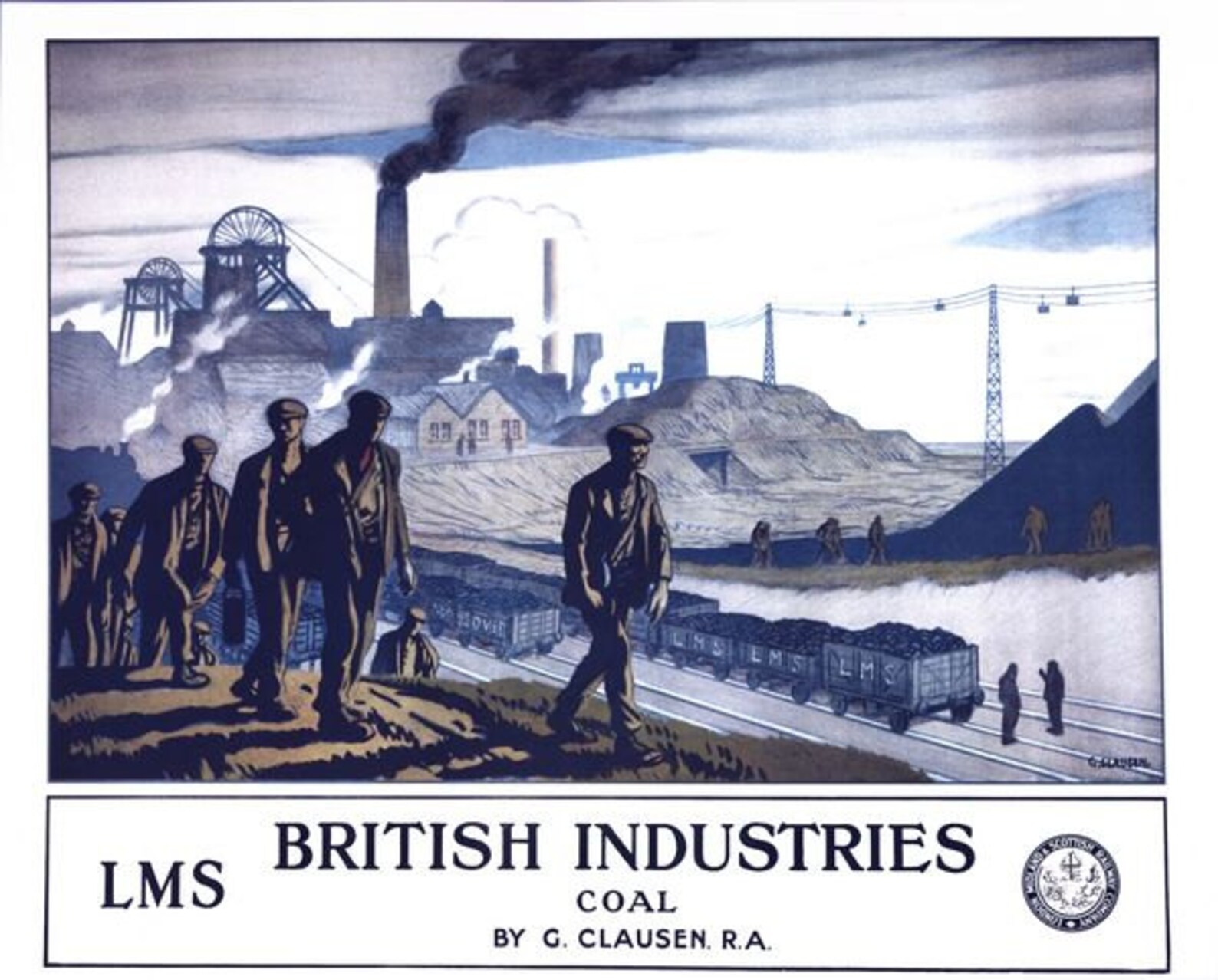 Vintage LNER Coal Industry Railway Poster A3/A2/A1 Print Etsy UK
