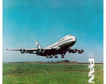 Pan Am Boeing 747-100 Ring - Crafted From an Engine Turbine Blade