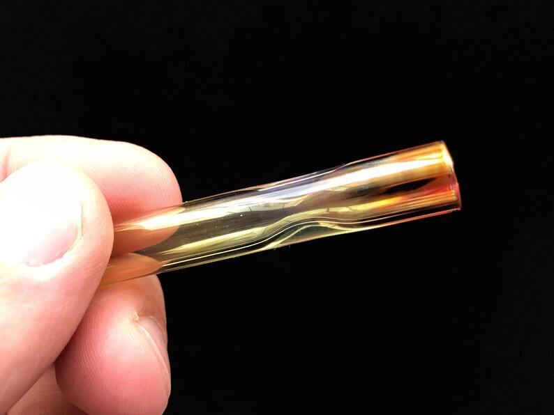 3 Glass Chillum One Hitter Glass One Hitter Cigarette Etsy