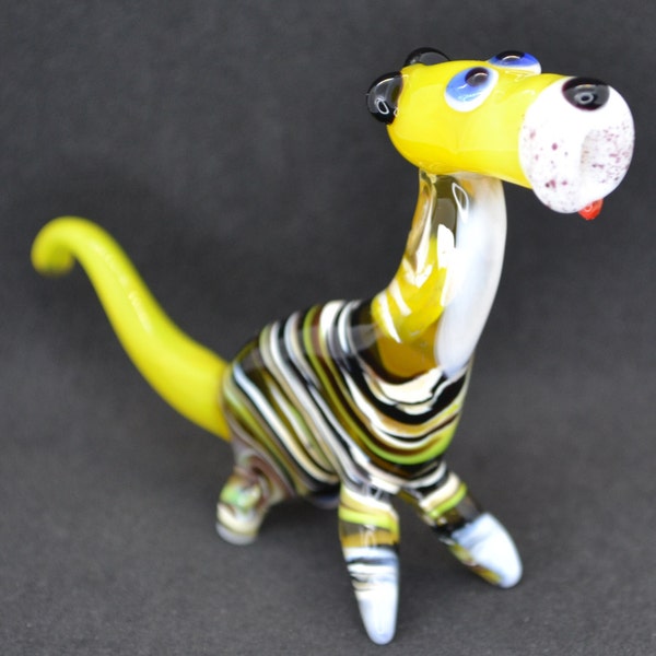 Glass Tiger Figurine Etsy