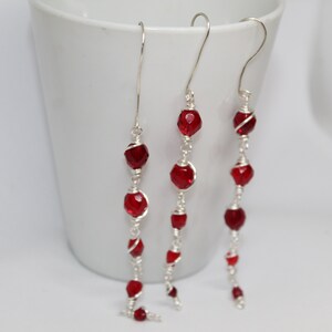 3 Rosso Albero di Natale Ornamenti Decorazione Calze Filler Regalo