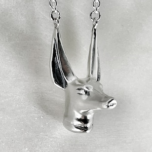 Anubis Necklace, Anubis Pendant, Egyptian God Anubis, Anubis Jewelry, macabre Jewelry, Egyptian revival