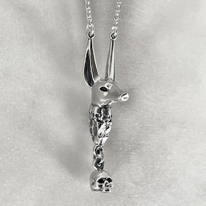 Anubis Necklace, Anubis Silver Pendant Necklace, Anubis Jewelry, Egyptian Revival, Egyptian Anubis