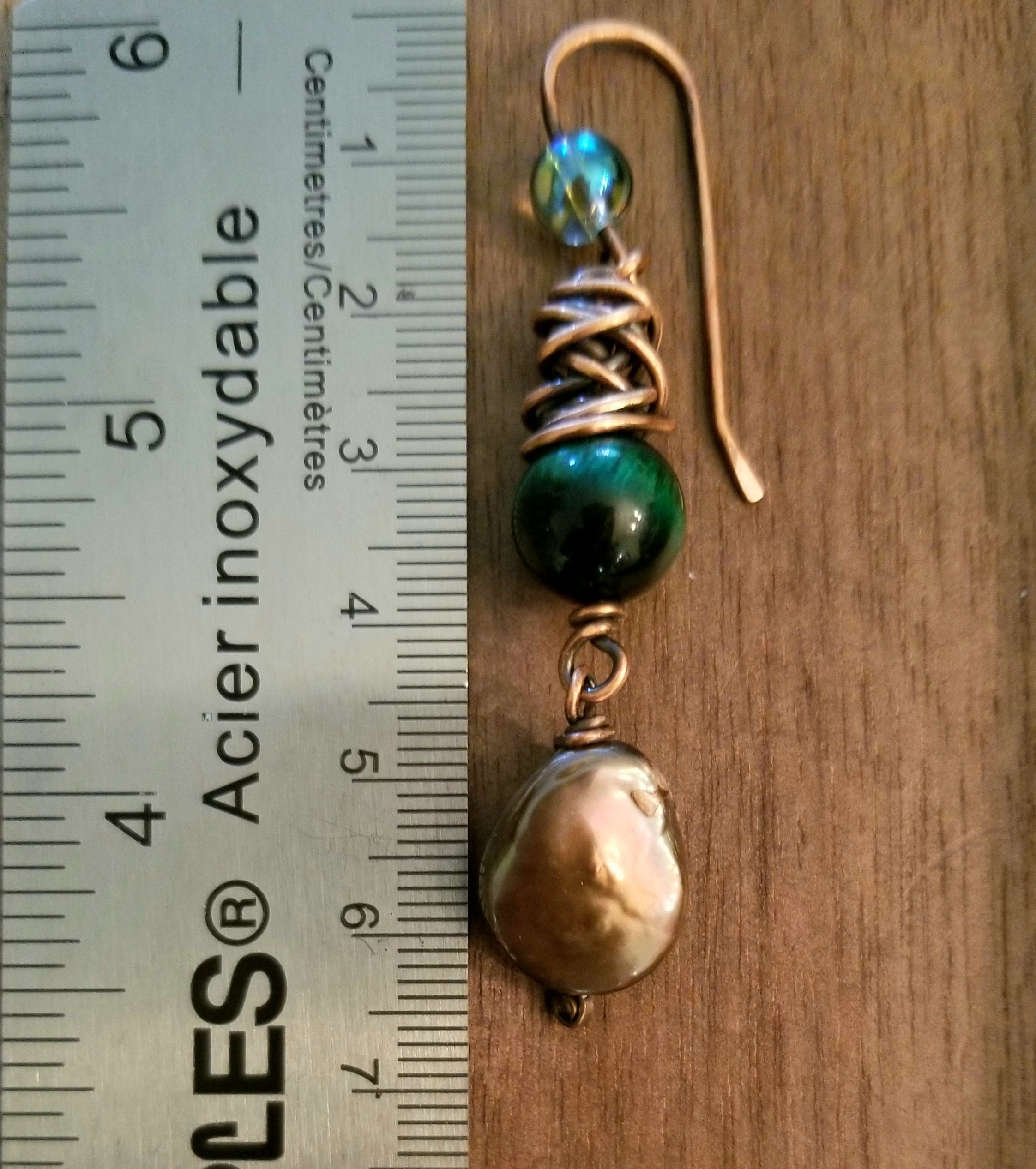 copper patina green jewlery