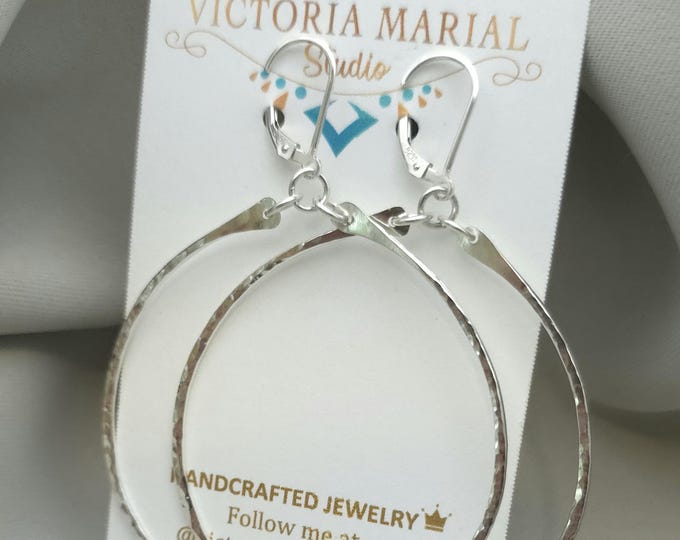 Sterling Silver Summer Hoops Earrings