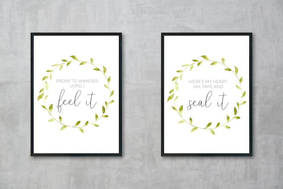 Human Vintage Heart Song Lyric Quote Print