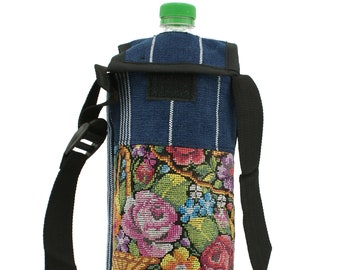 Bottle holder, drinking bottle holder, bottle carrier, wine bottle, drinks bag, water bottle bag, bottle sling, bottle koozie, bottle sling