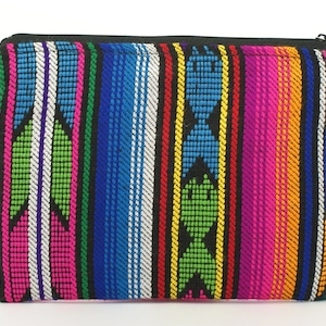 Bolso bordado, bolsa de tabaco, bolso huipil, bolso de maquillaje, textiles de Guatemala, bolso clutch, carteras, bolsa, bolso pequeño