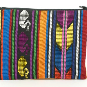 Bestickte Handtasche, Tabaktasche, Huipil Tasche, Schminktasche, Guatemala Textilien, Clutch Bag, Purses, Beutel, kleine Tasche