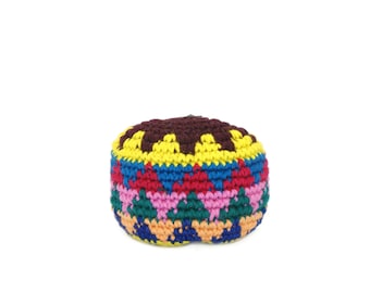 Jonglierball, Soft, Stressball,  Stoffball,  Footbag, Juggling ball, gefülltes Stoffsäckchen, pellet filled footbags, Guatemala