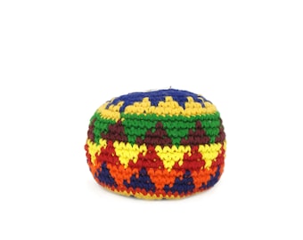 Jonglierball, Soft, Stressball,  Stoffball,  Footbag, Juggling ball, gefülltes Stoffsäckchen, pellet filled footbags, Guatemala
