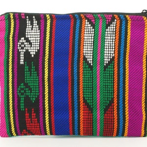 Bolso bordado, bolsa de tabaco, bolso huipil, bolso de maquillaje, textiles de Guatemala, bolso clutch, carteras, bolsa, bolso pequeño