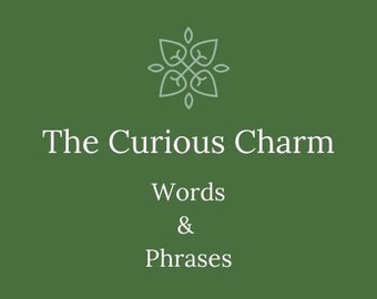 Words & phrases, Add On Charms, add a charm, personalize, Charms,