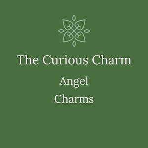 Angel Charm, add on for charm bracelets, gems, add on for necklace, lockets, angel callers, keychains image 1