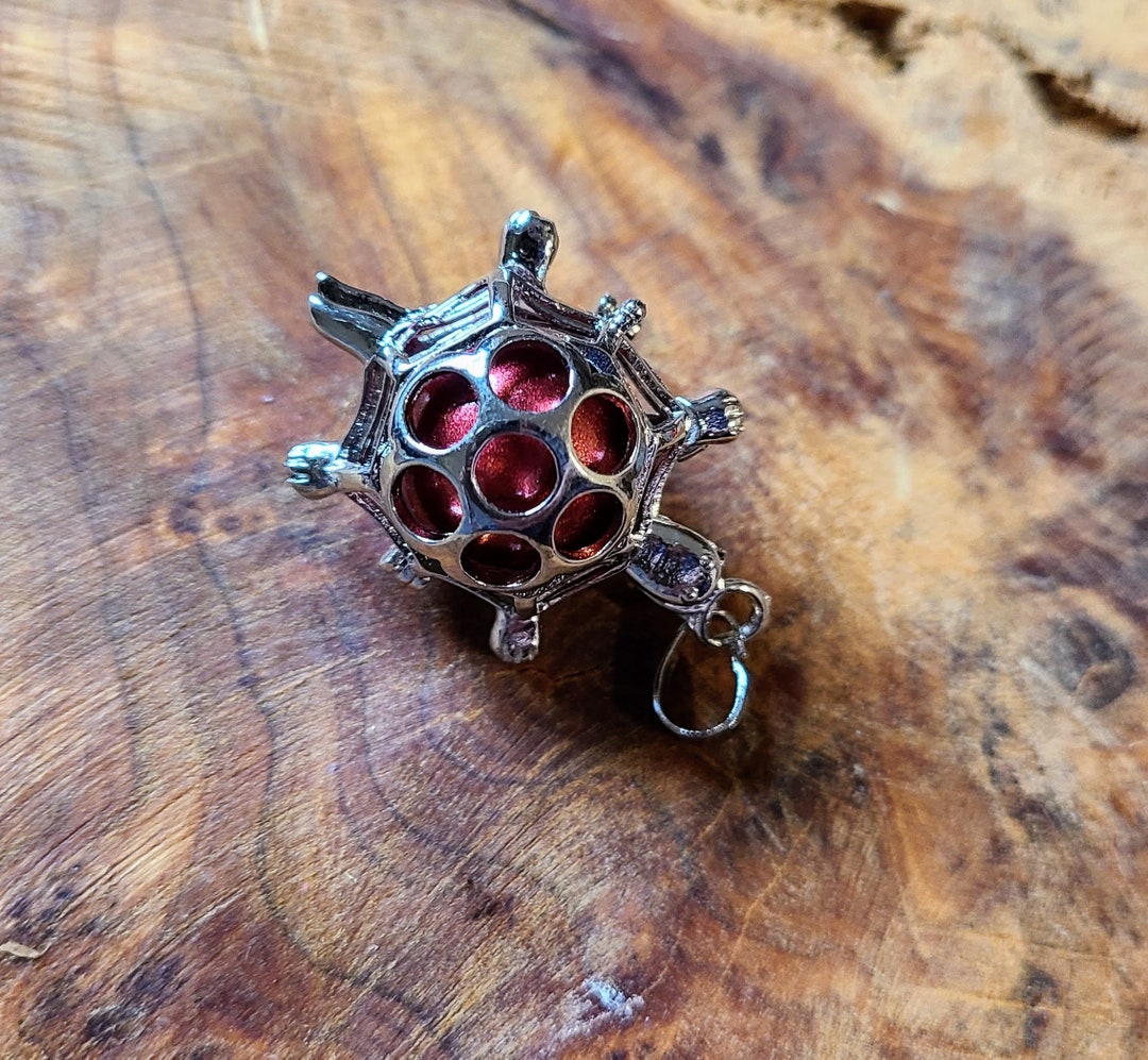 Turtle Locket Sea Turtle Harmony Ball Locket - Etsy