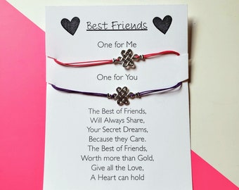 Best Friends Friendship Knots Bracelet Duo