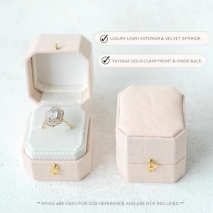 2 Slot Ring Box, 2 Slot Wedding Ring Holder, Two Slot Wedding Ring Box ...