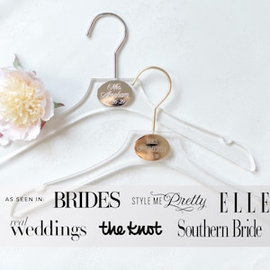Custom Bridal Hanger, Bridal Hanger, Bride Hanger, Wedding Dress Hanger, Personalized Wedding Hanger, Acrylic, Wedding Gown, Bridesmaid