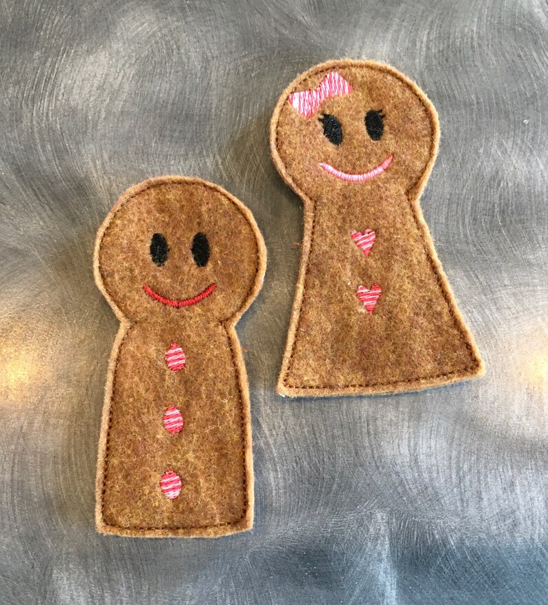 Cute Gingerbread Candy Cane Holders Your Choice of Color in Etsy