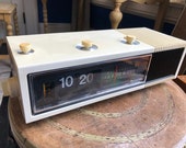 Rare Vintage Panasonic Flip Clock Radio - Model RC-1282 - Restored
