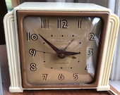 Super Cute Telechron Alarm Clock - Restored - Model 7H135-S