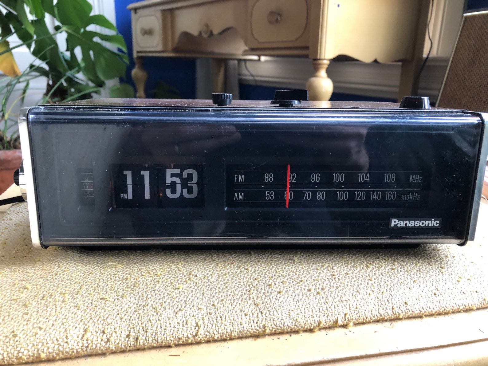 Refurbished Panasonic Flip Clock Radio Alarm Works Great Etsy