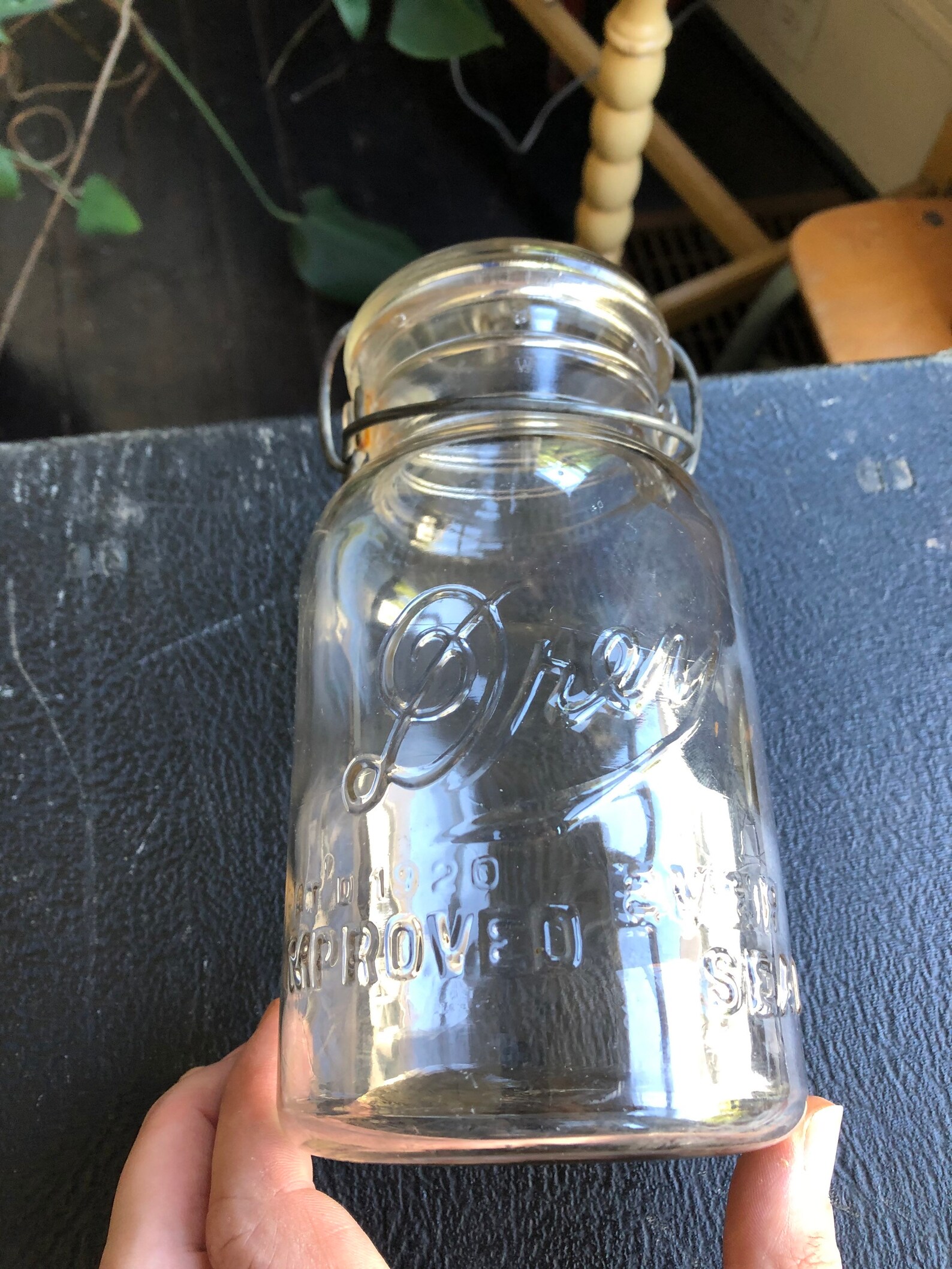 Rare Vintage Mason Jar Drey Improved Ever Seal 1920 Etsy