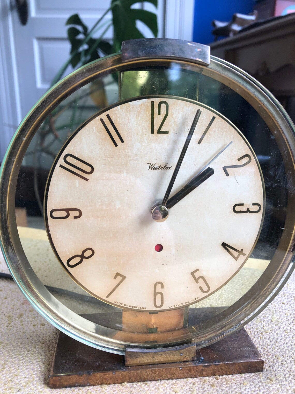 RESTORED Art Deco Westclox Oracle Electric Clock Beautiful Etsy