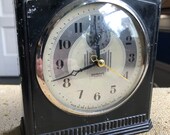 Rare 1930 s Ingraham Alarm Clock - REFURBISHED- Works Great