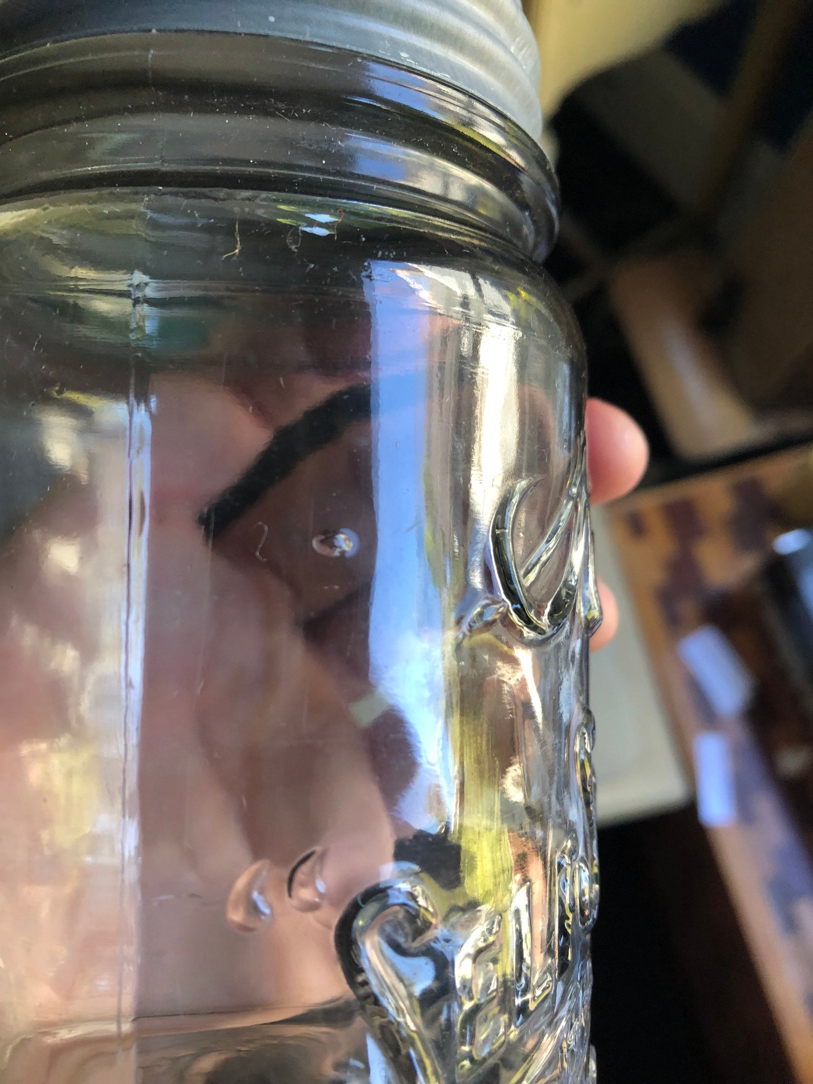 Rare Antique Kerr Mason Jar Self Sealing 1915 Patent Etsy