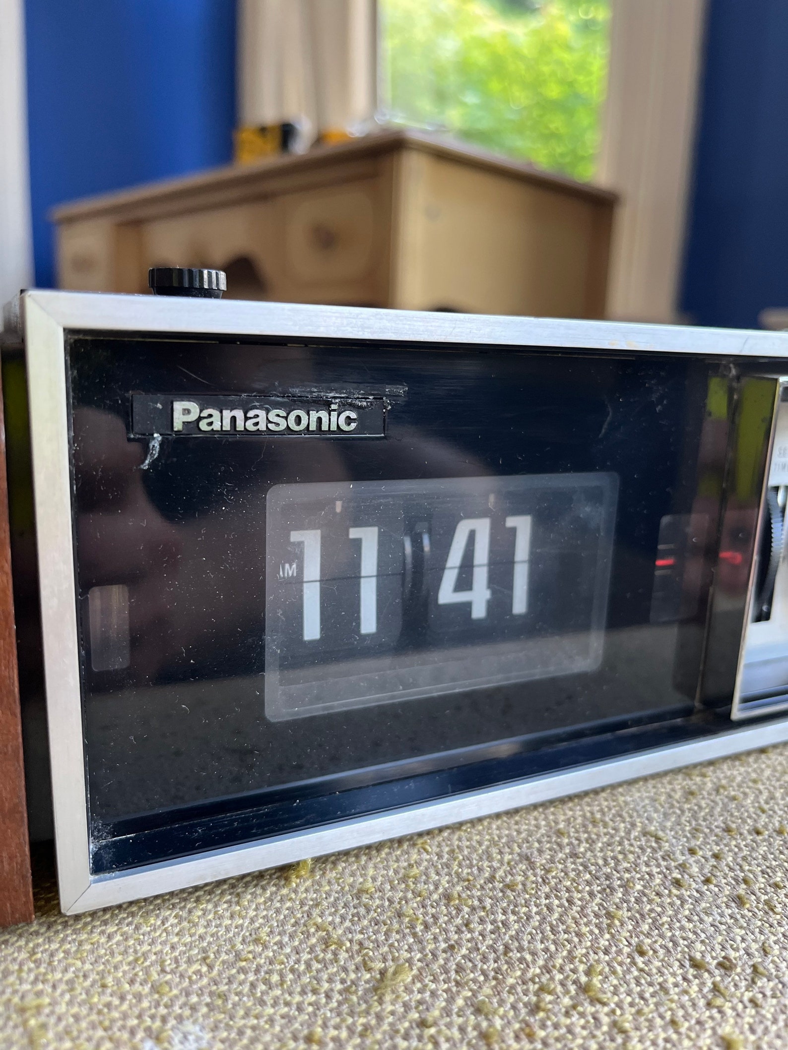 Vintage Panasonic Flip Clock RC7021 Works Great Please Etsy