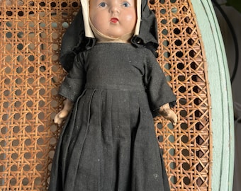 RARE Antique Nun Doll - 1930’s / 1940’s