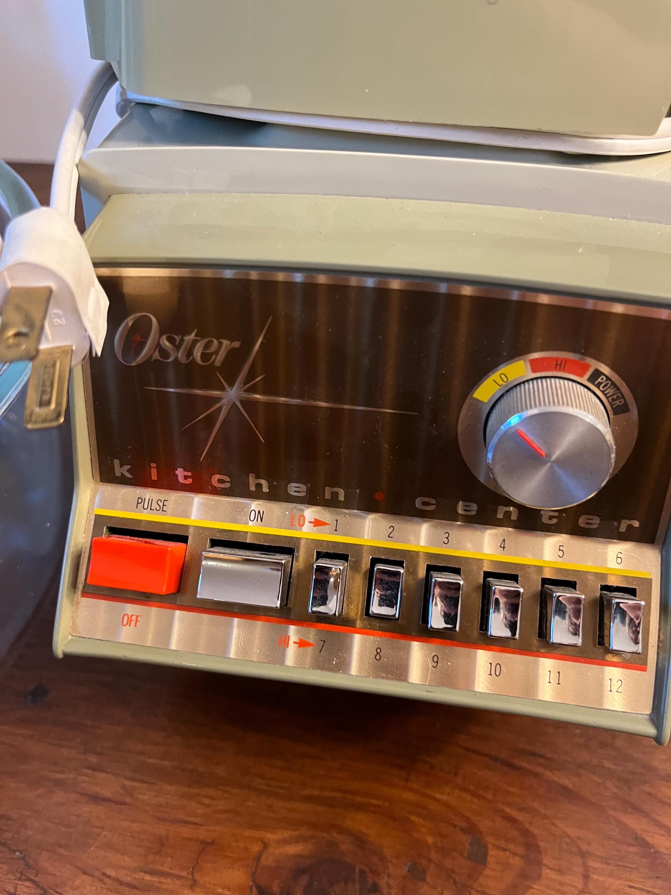 Vintage Imperial Oster Mixer Regency 10 Speed Kitchen Center Mixer With ...