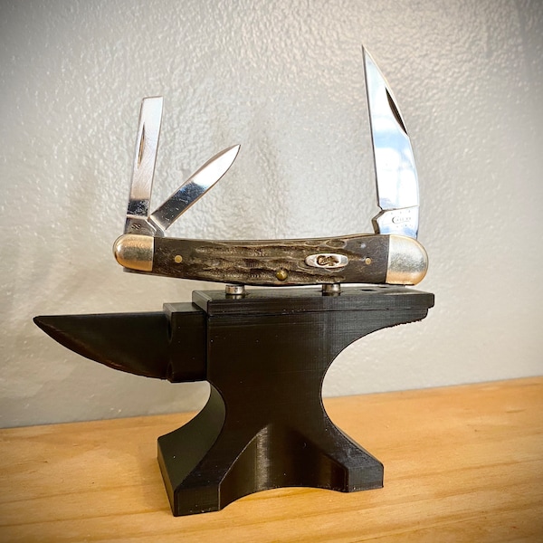 Anvil Knife Display Stand