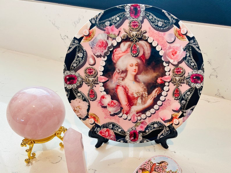 Assiette Marie-Antoinette en céramique image 2