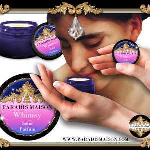 Solid Perfume, Whimsy Solid Perfume