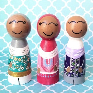 Shalwar Kameez Doll/ Pakistani Muslim Doll/ Pakistan Doll/ Indian Muslim Dolls/ Shalwar Kurta/Pakistan/Bangadesh/