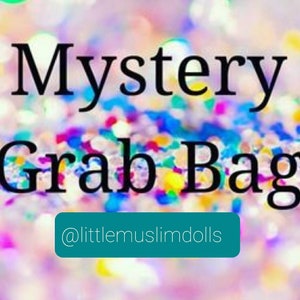 Mystery Grab Bag Assorted Muslim Dolls Islamic Toys Peg Dolls Hijab Doll