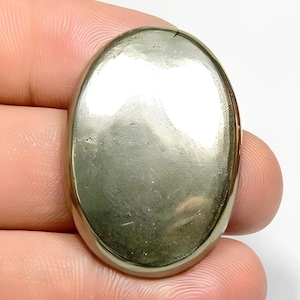 Natural Golden Pyrite Oval Cabochon 3x5,4x6,5x7,6X8,7X9,8X10,9x11,10X12,10X14,12X16,13X18,15X20MM Loose Golden Pyrite For Jewelry Making