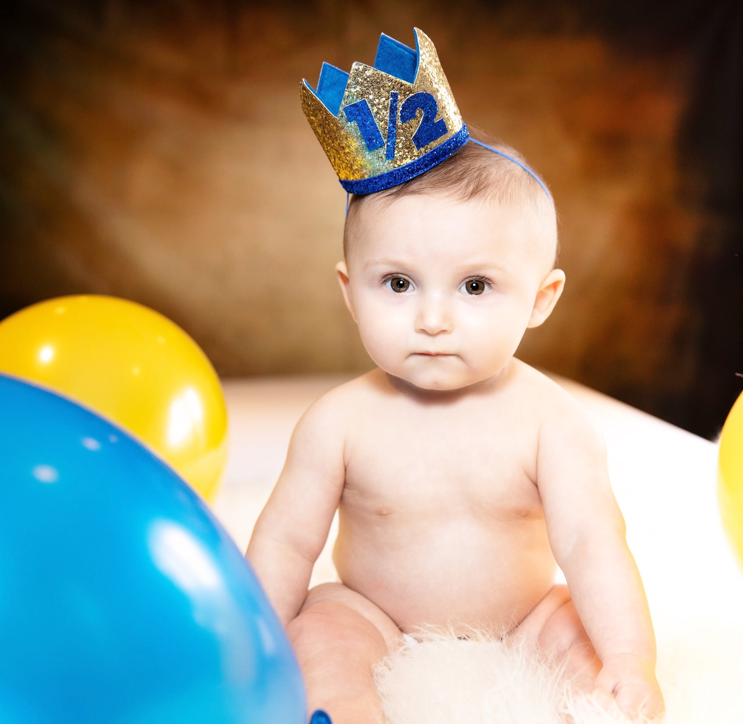 baby crown headband boy