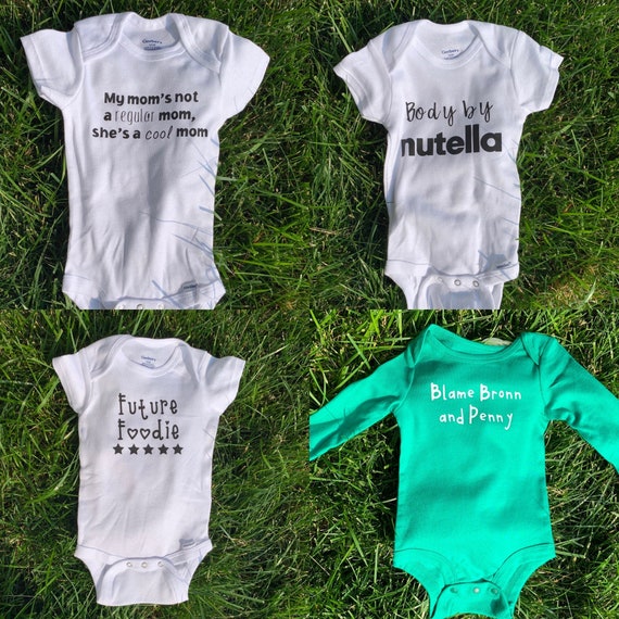custom baby onesies etsy