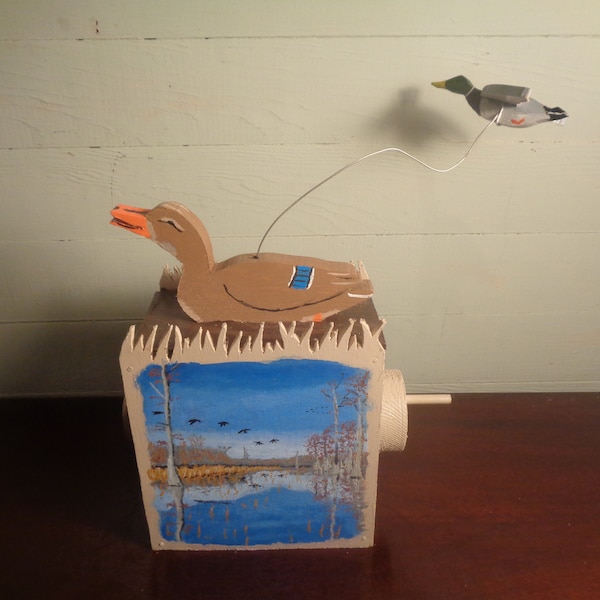 Come Hither, Says the Mallard Hen (Automaton)