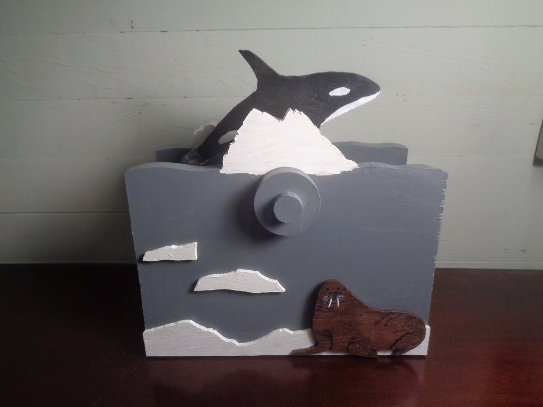 Killer Whale Automaton, Hand Cranked - Etsy