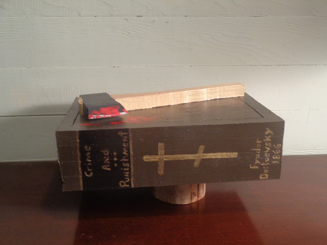 Crime and Punishment Wooden Keepsake Box Etsy