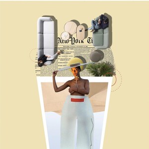 NEW YORK TIMES / Impresión digital de collage
