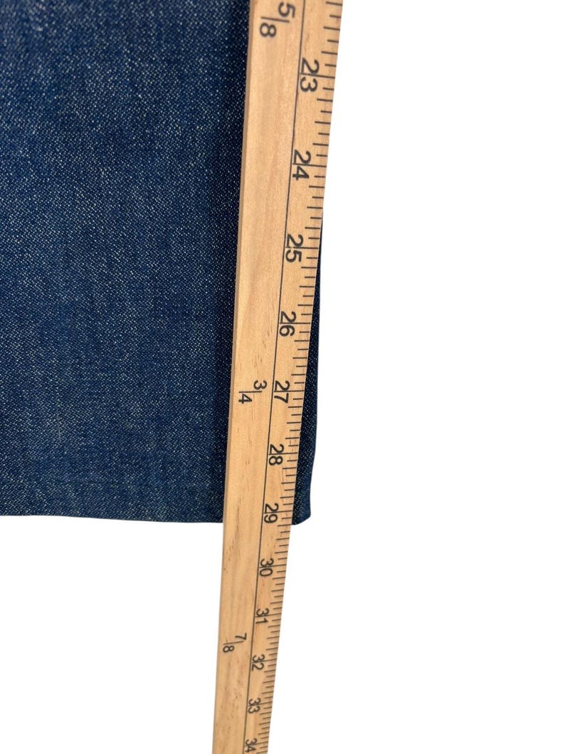 Jean Wrangler vintage des années 70, cowboy en denim rigide taille 31 image 9